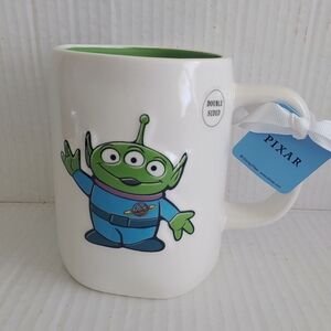 RAE DUNN Disney Pixar Toy Story  “PREPARE TO BE CHOSEN” Alien Mug 18 oz.  New
